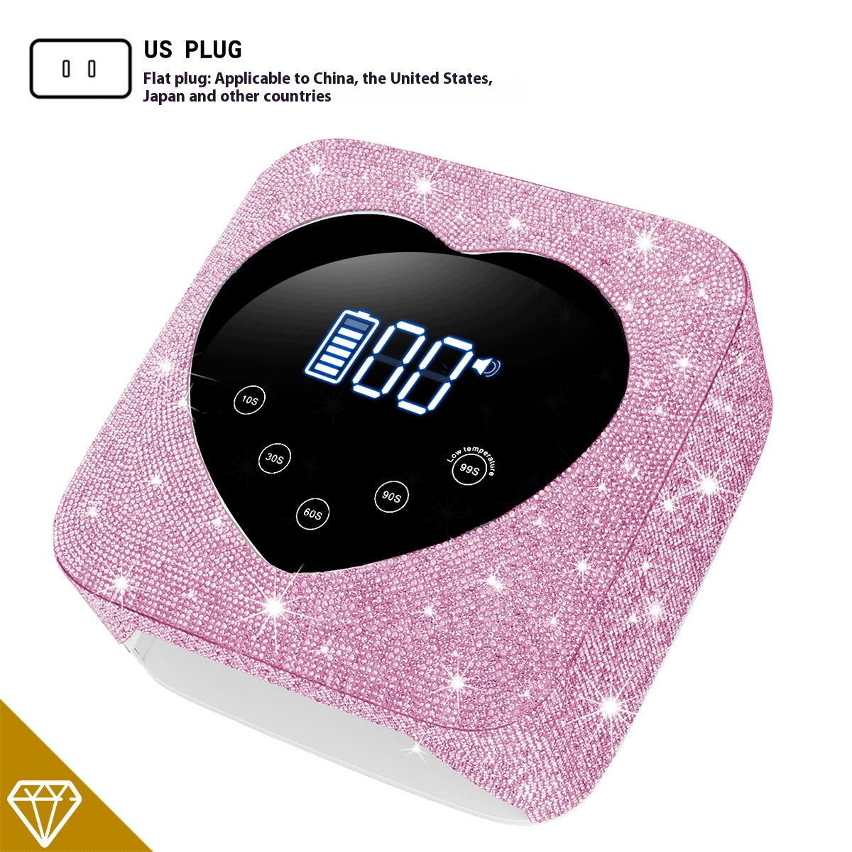UV/LED Nagellampe mit Akku – Bild 7 | LuxeStyle