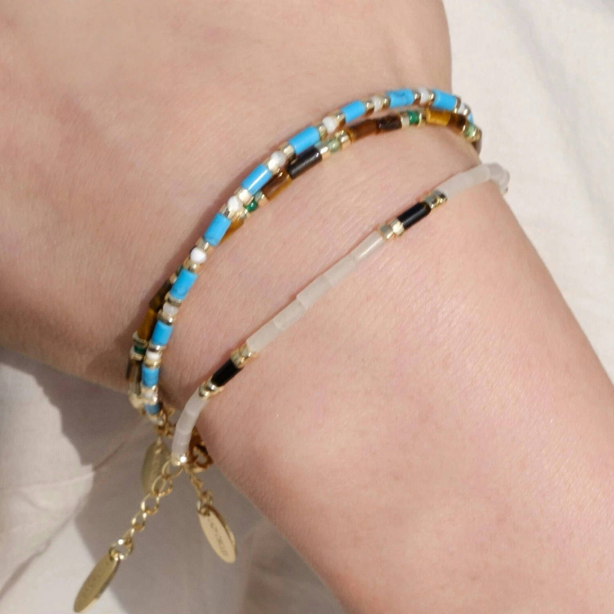 Armband aus Achat für Damen – Bild 7 | LuxeStyle