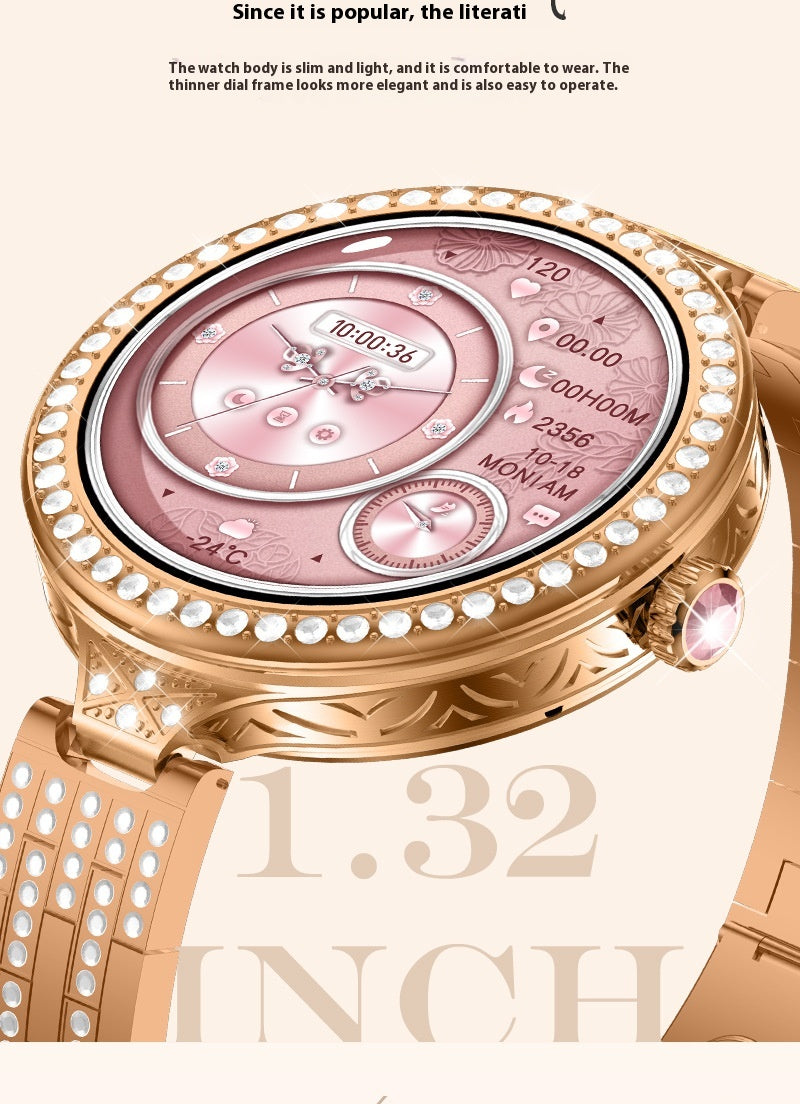 Smartwatch HW16 MINI für Damen – Bild 4 | LuxeStyle