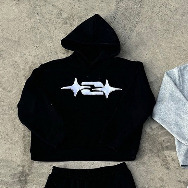 Retro Hip-Hop Hoodie für Teenager