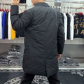 Herren Slim-fit Mittel Reversjacke