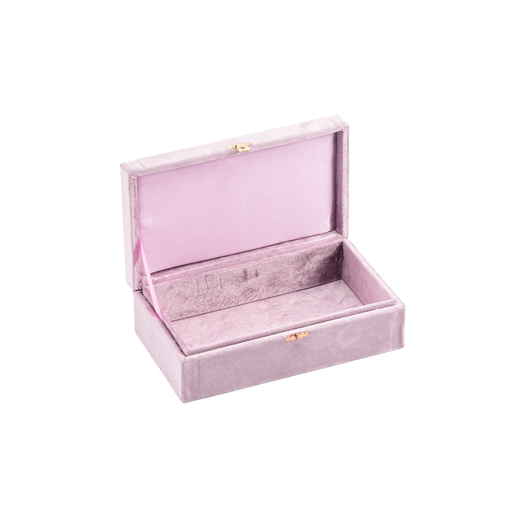 Samt Schmuckbox für Armbänder & Halsketten – Bild 3 | LuxeStyle