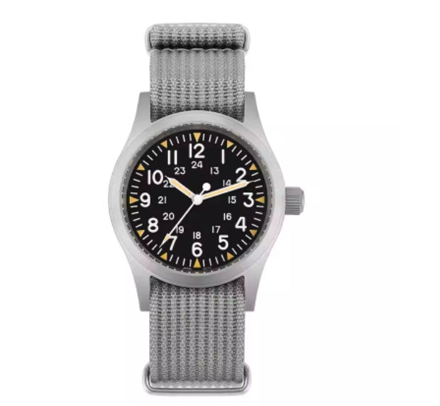 Retro-Militär-Armbanduhr