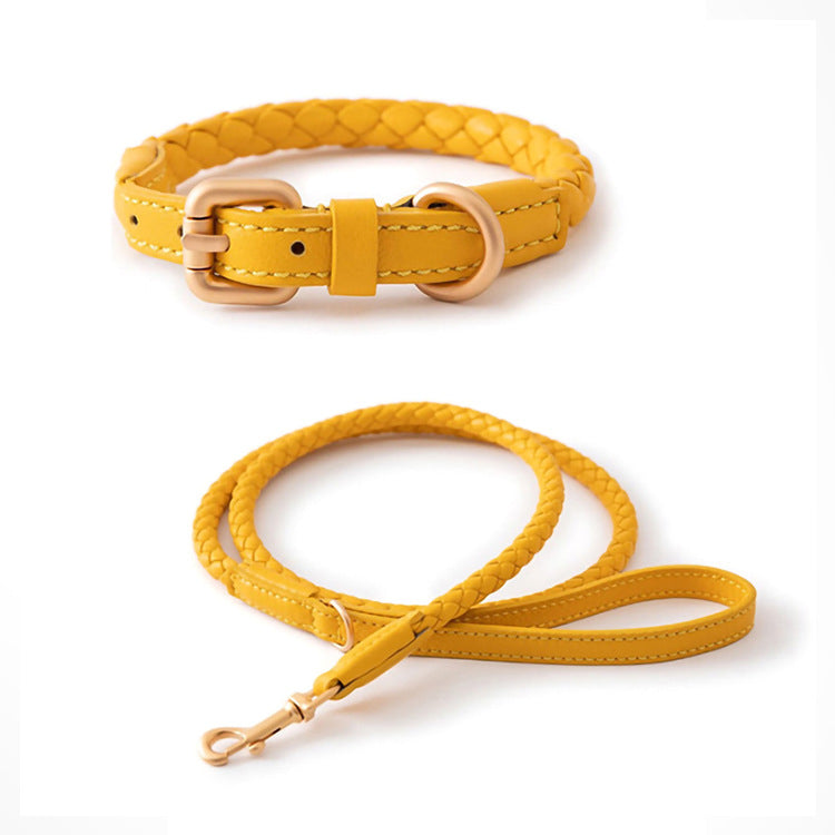 Robustes Hunde Halsband aus Leder | LuxeStyle