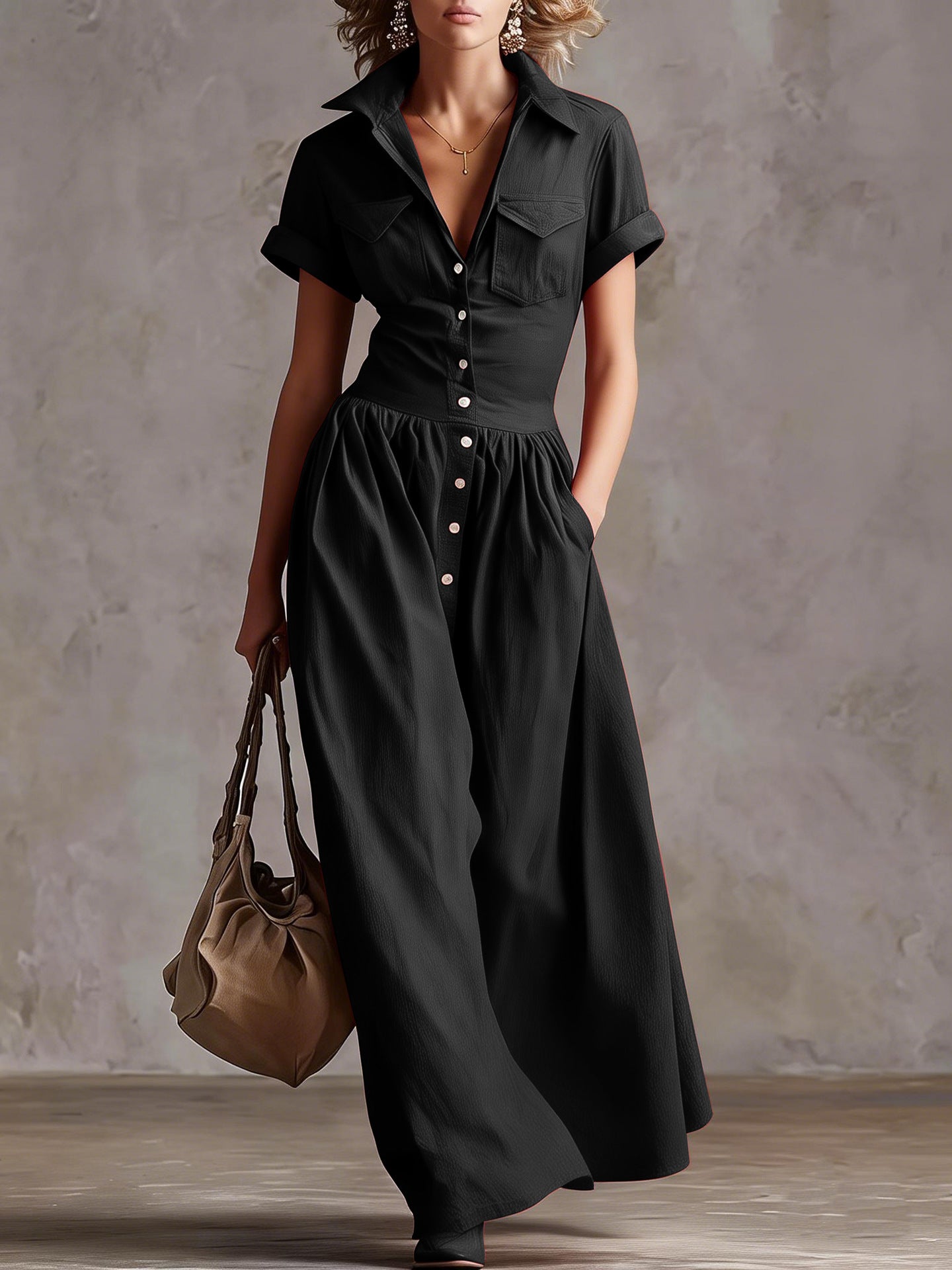 Sommerkleid «Savanna» – Western-Style Midi