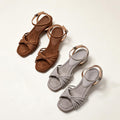 Römer Sandalen mit Chunky-Absatz