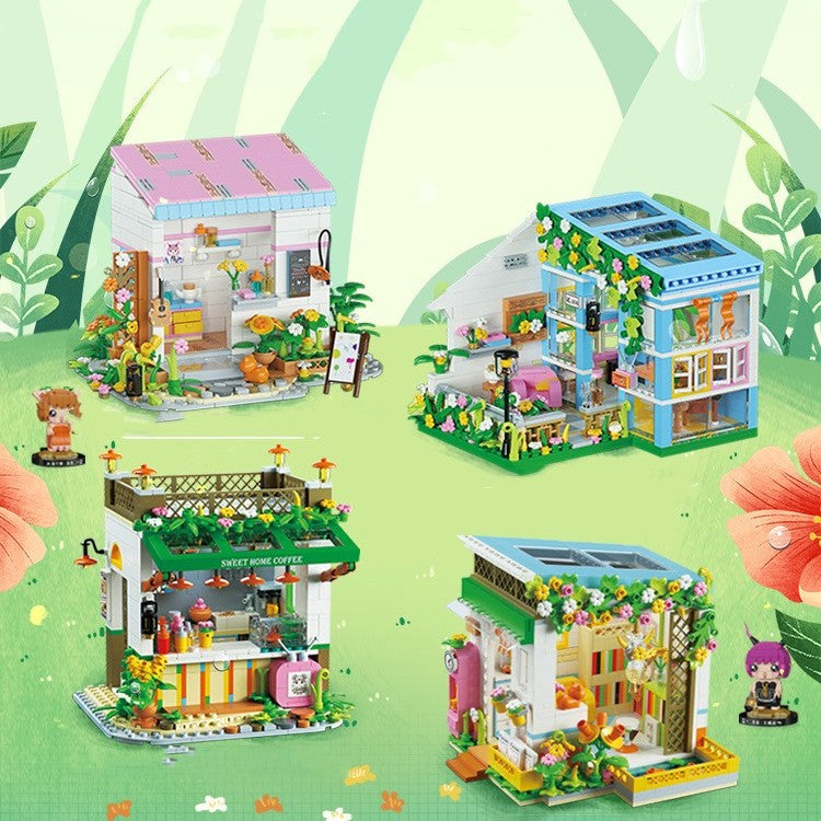 Miniatur Diamant-Partikel Häuschen Puzzle – Bild 8 | LuxeStyle