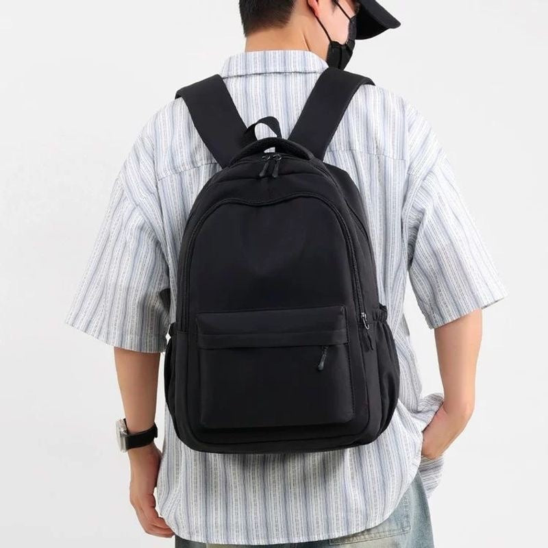 Laptop-Rucksack, grosse Kapazität, schwarz | LuxeStyle