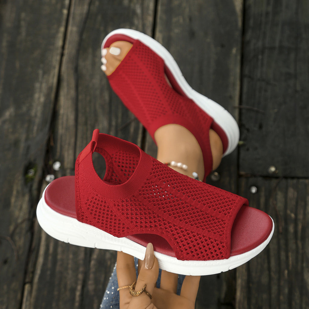 Sportliche Plateau-Sandalen für Damen – Bild 1 | LuxeStyle