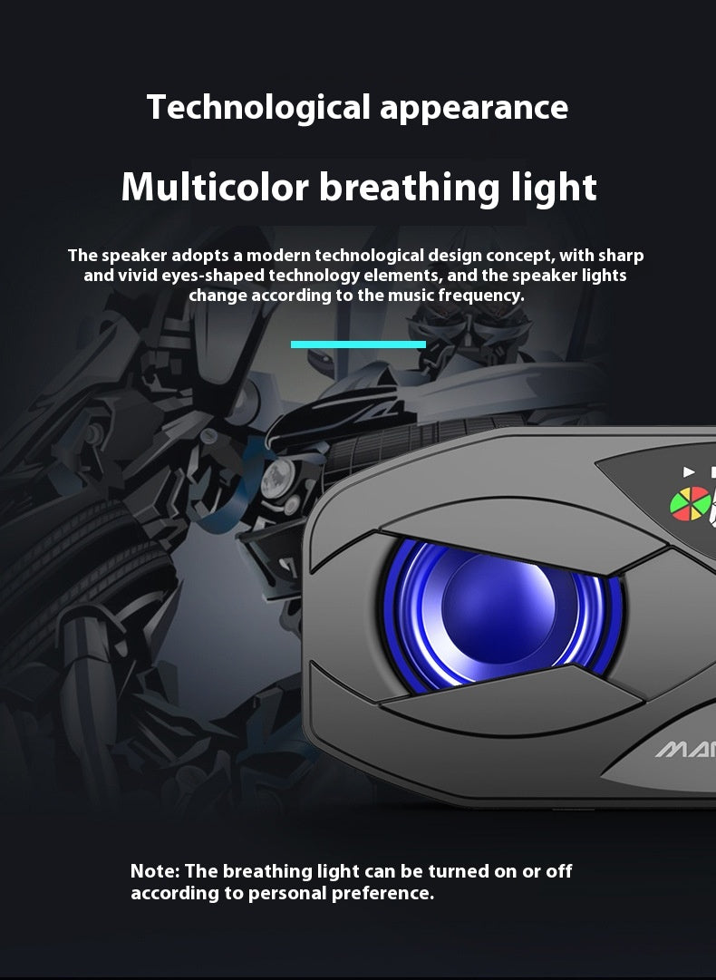 Bluetooth Subwoofer mit Farblicht