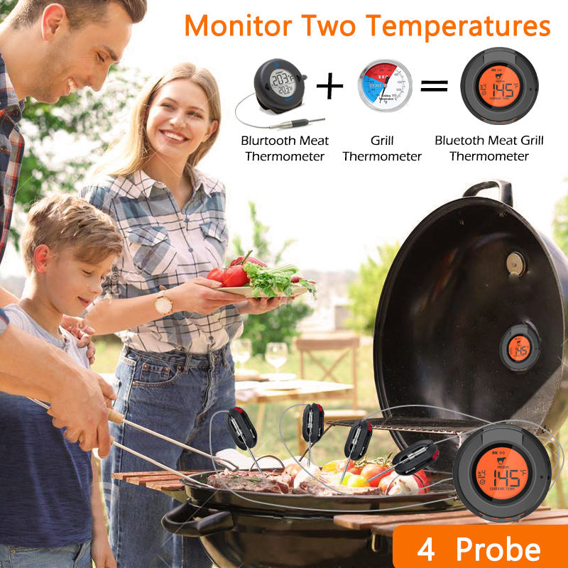 Kabelloses Bluetooth Grill-Thermometer – Bild 4 | LuxeStyle