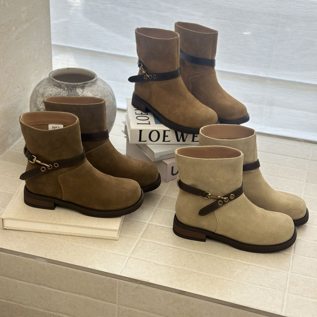 Retro Biker Stiefel