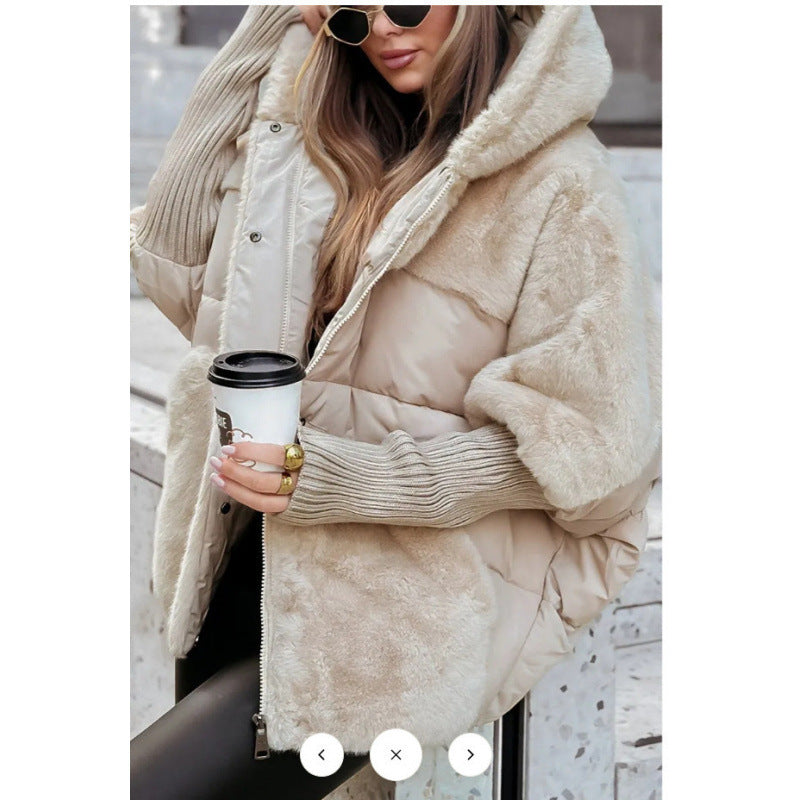 Gefütterte Jacke mit Farbblöcken – Bild 9 | LuxeStyle