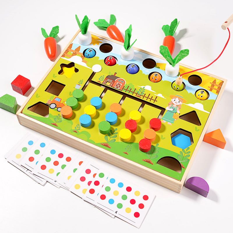 Holz-Angelspiel für Kinder