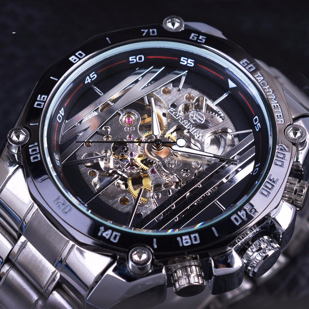 Mechanische Herrenuhr im Fashion-Stil