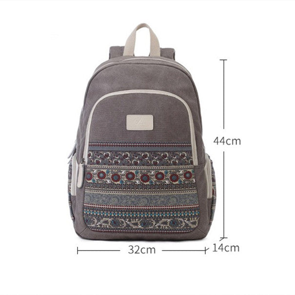 Rucksack im Ethno-Stil für Herren – Bild 6 | LuxeStyle