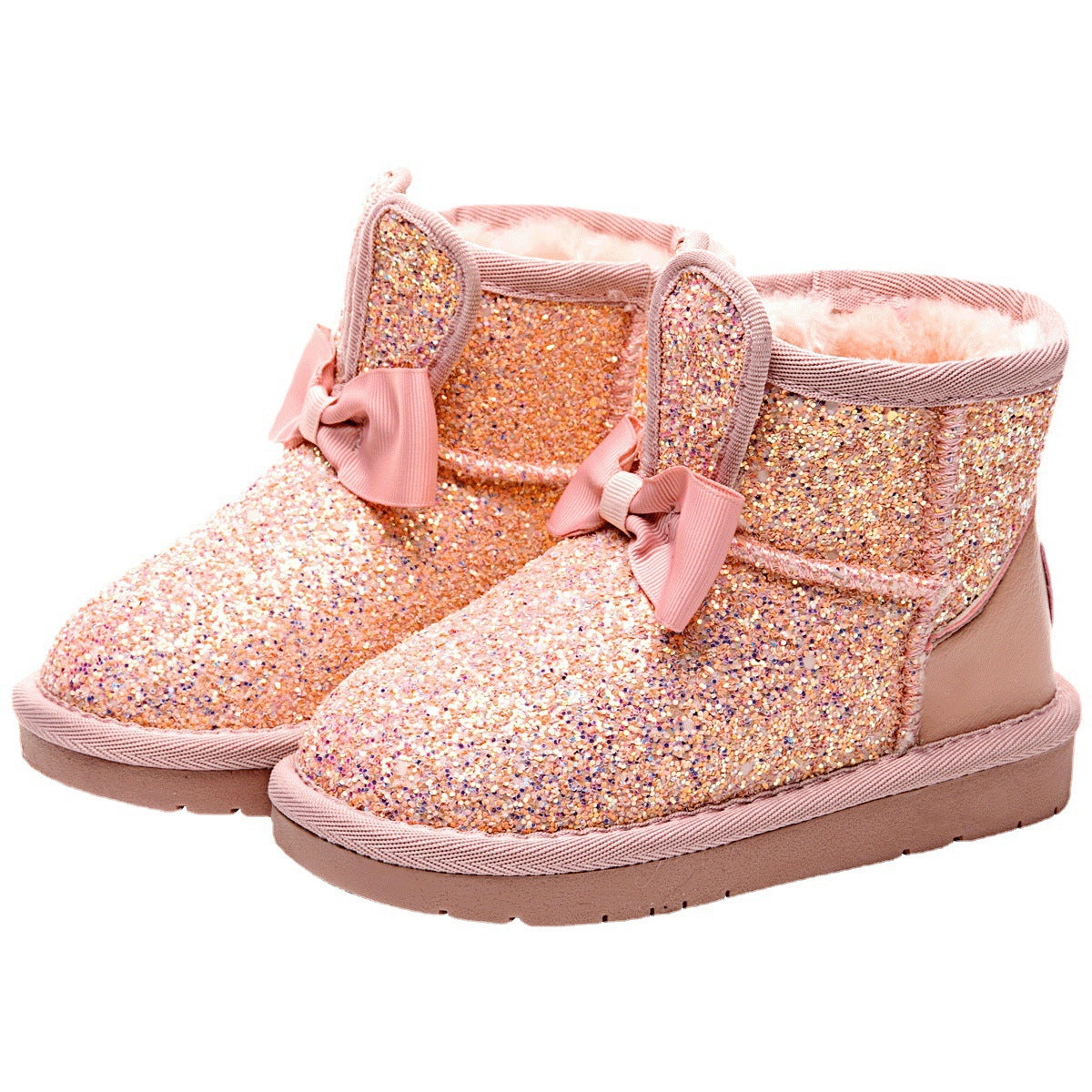 Glitzer-Winterstiefel für Kinder – Bild 5 | LuxeStyle