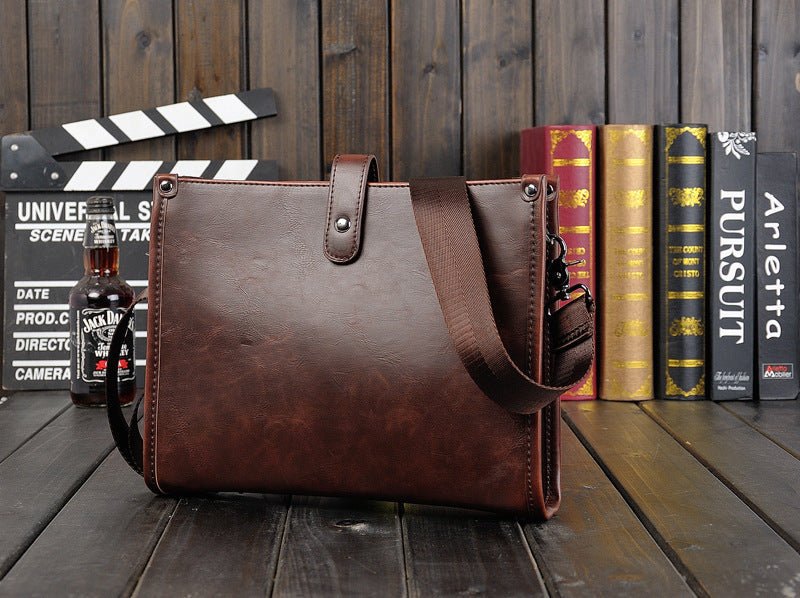 Herren Umhängetasche im Retro-Stil
