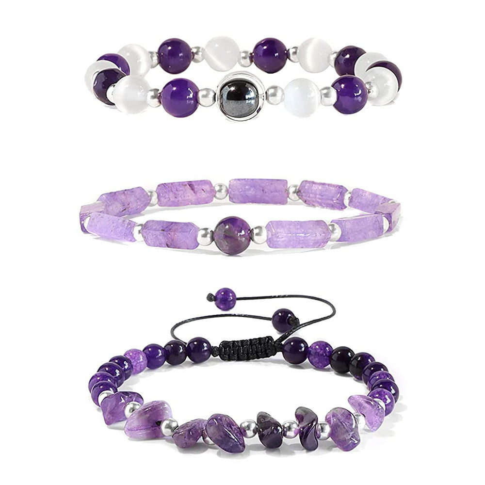 Armband-Set aus Naturstein | LuxeStyle