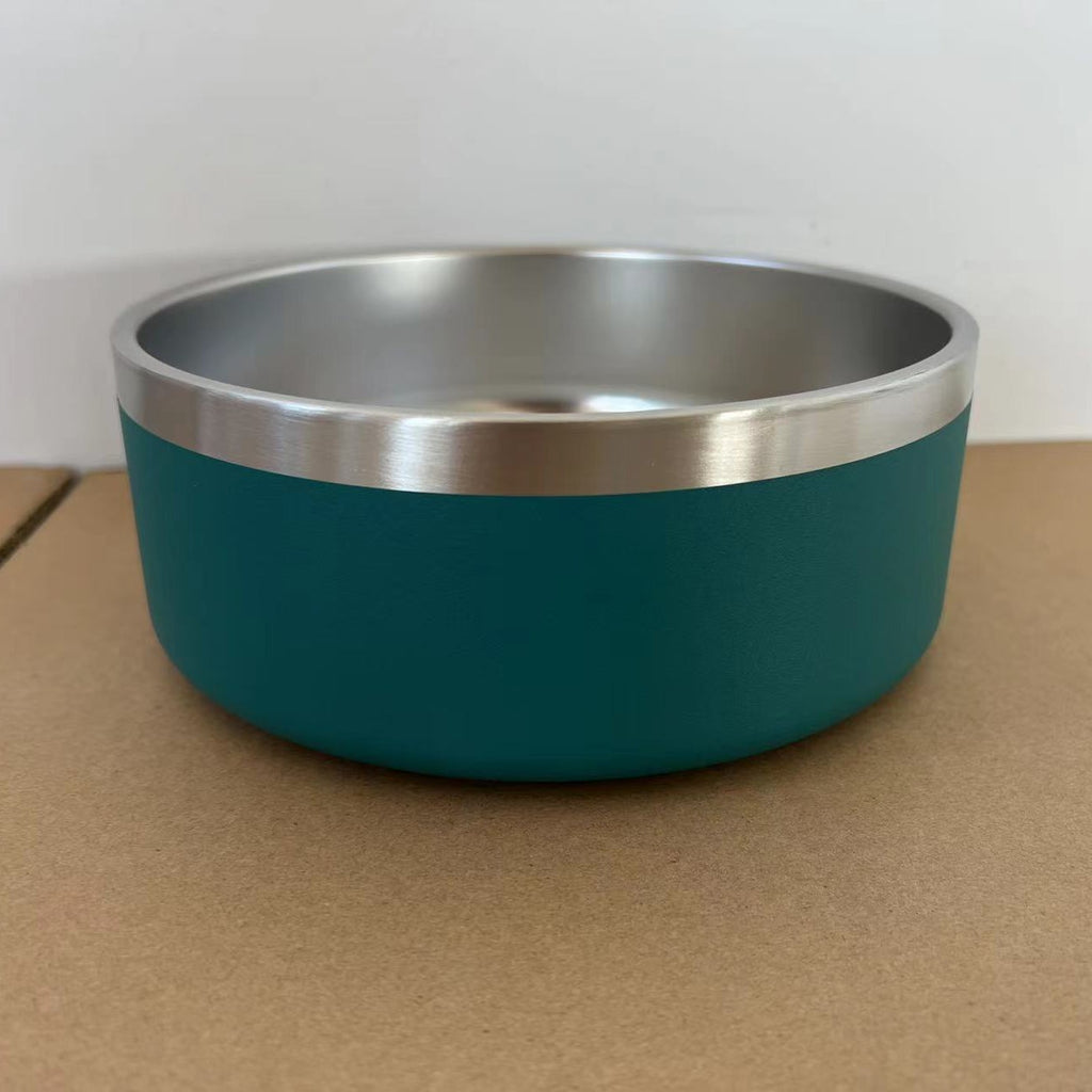 Edelstahl-Napf mit Antirutschmatte für Hunde & Katzen | LuxeStyle