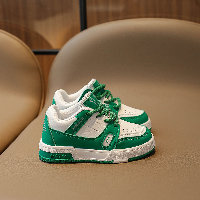 Mädchen Retro Schnürschuhe mit Plateau