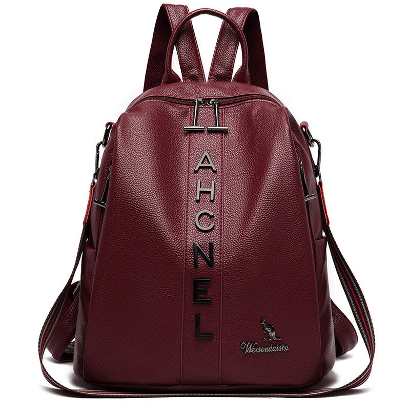 Modischer Rucksack mit Buchstaben-Print, 20-35 L – Bild 4 | LuxeStyle