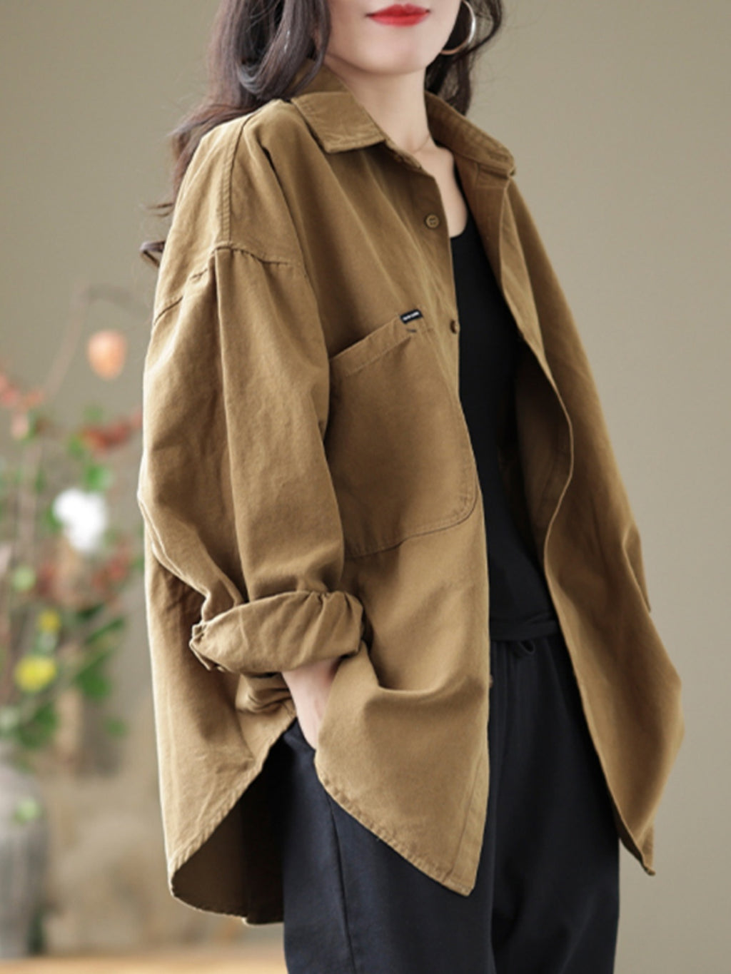 Damen Bluse mit weiten Ärmeln – Bild 6 | LuxeStyle
