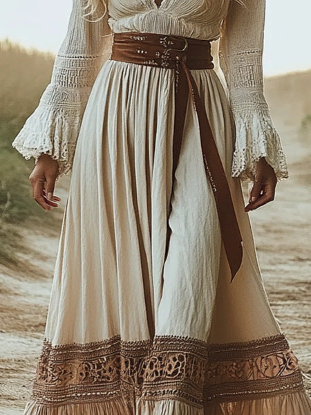 Retro-Western-Kleid