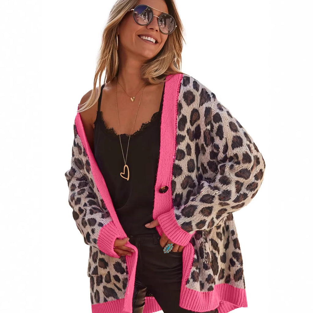 Cardigan mit Leopardenmuster – Bild 6 | LuxeStyle