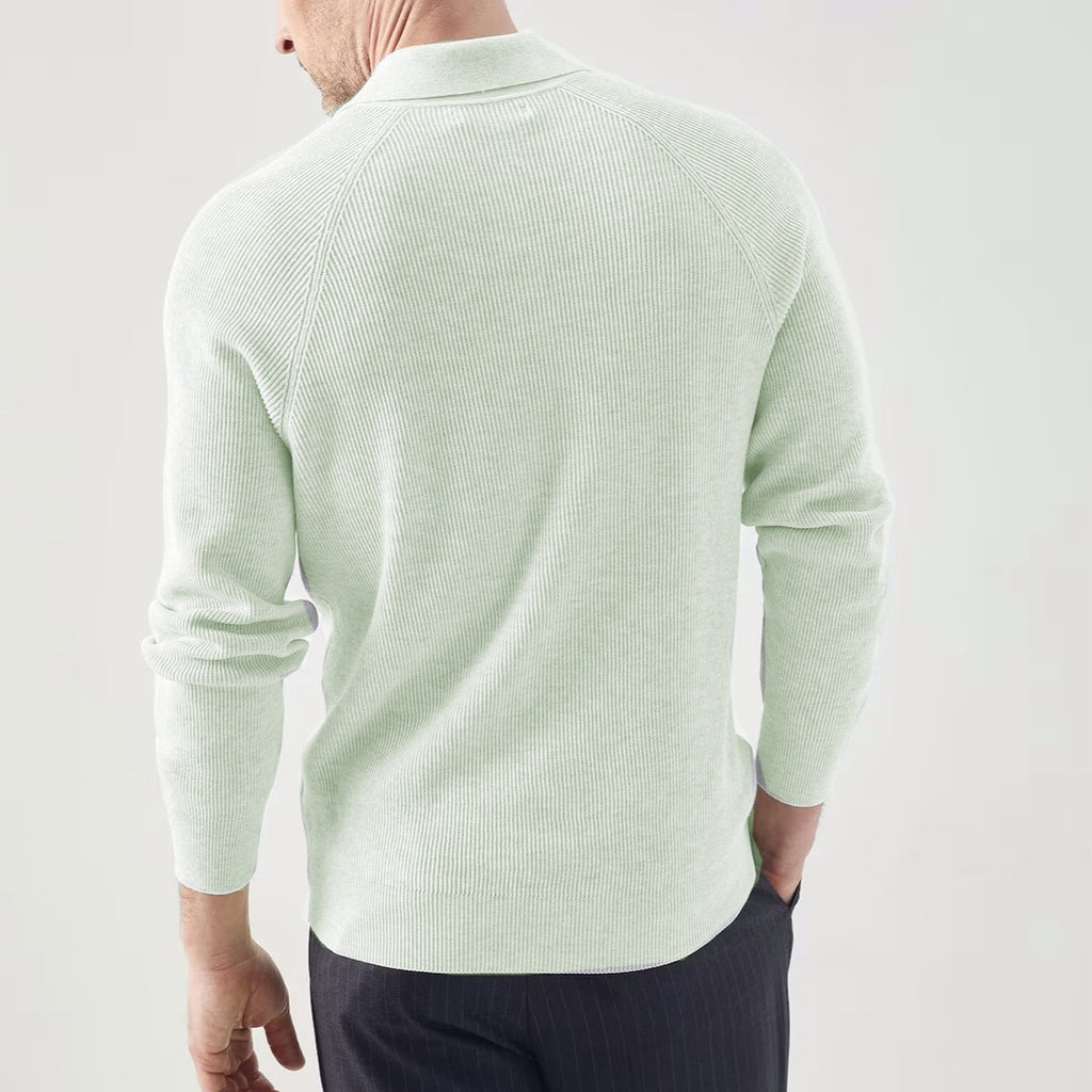 Einheitliches Langarm-Pullover für Herren