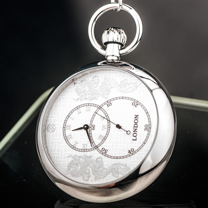 Mechanische Taschenuhr mit Automatikwerk
