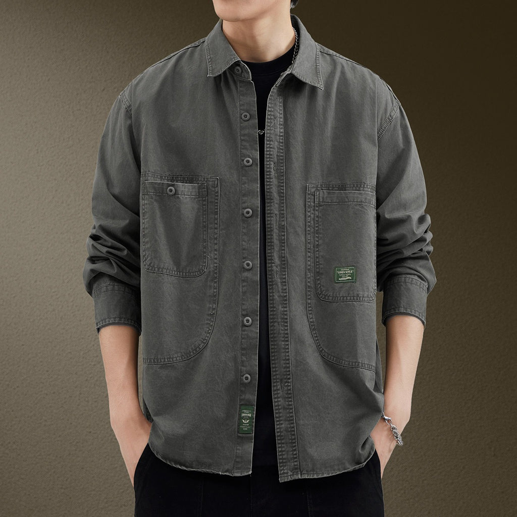 Retro Casual Hemd für Herren – Bild 4 | LuxeStyle