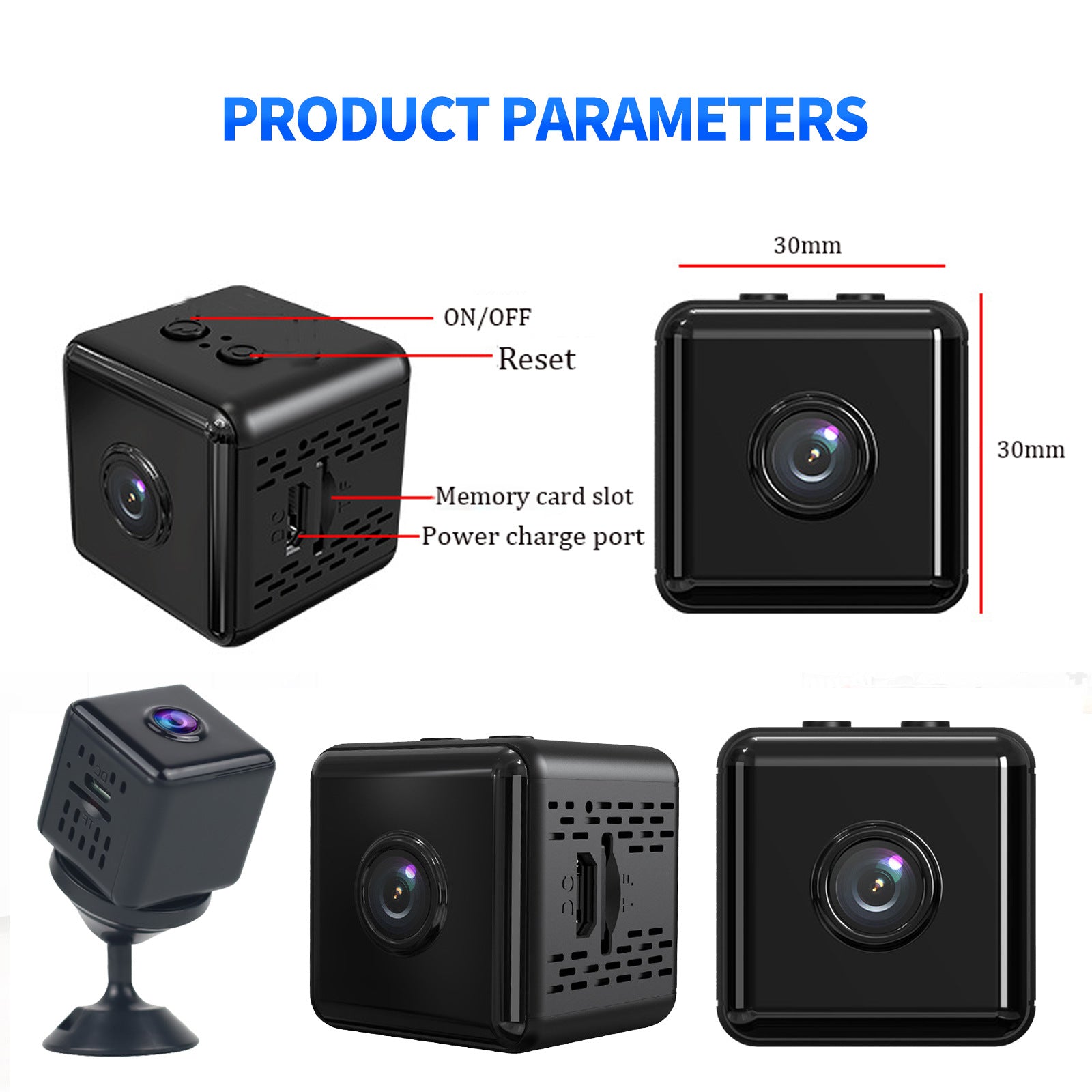 HD Video Recorder mit Weitwinkelkamera