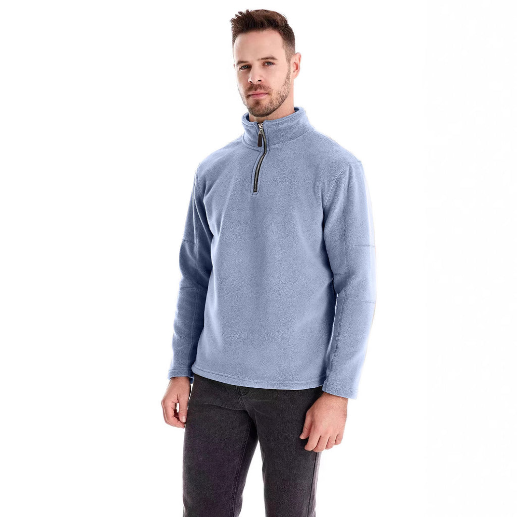 Herren Lammwoll-Pullover mit Stehkragen