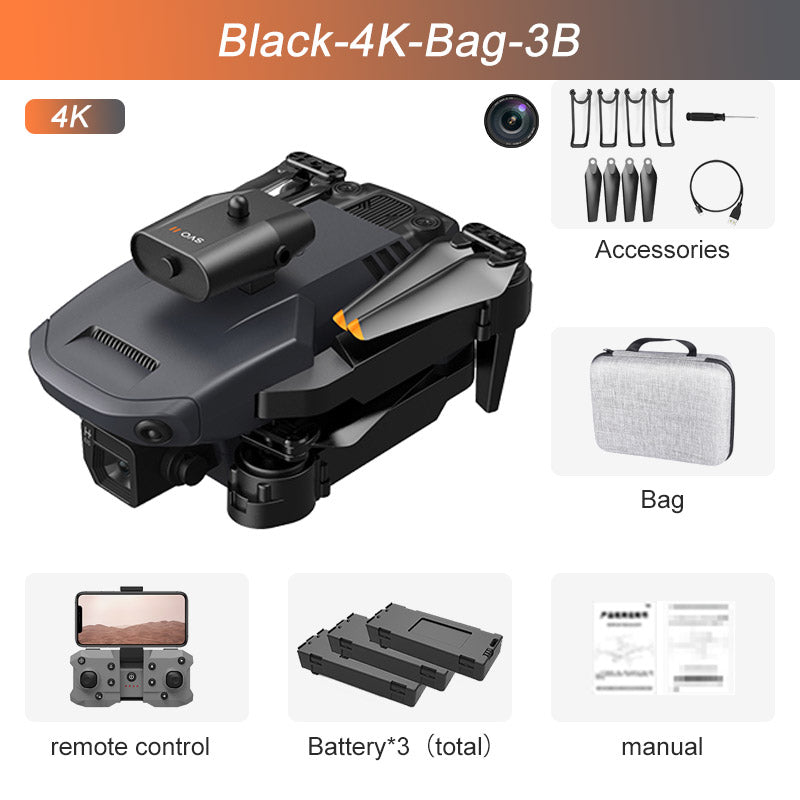 Faltbare 4K-Drone mit Hinderniserkennung