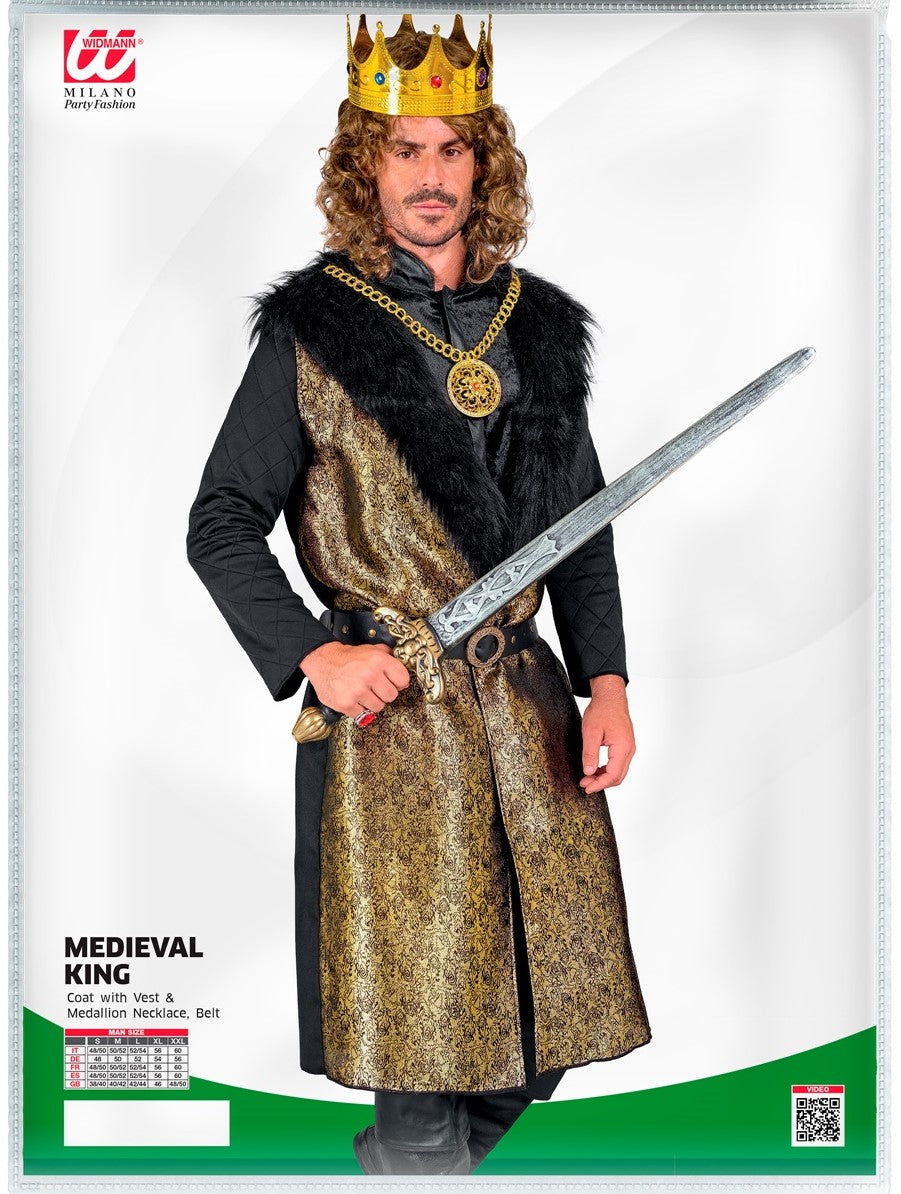 Kostüm König Mittelalter · Gr. XXL