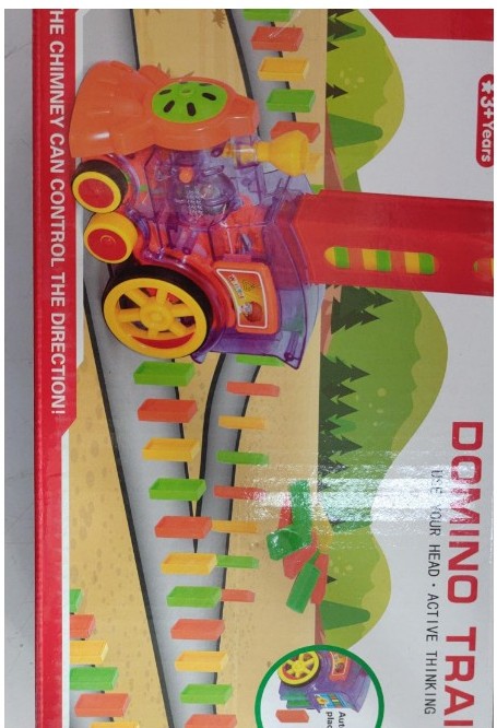 Domino-Zug-Bauspielzeug für Babys
