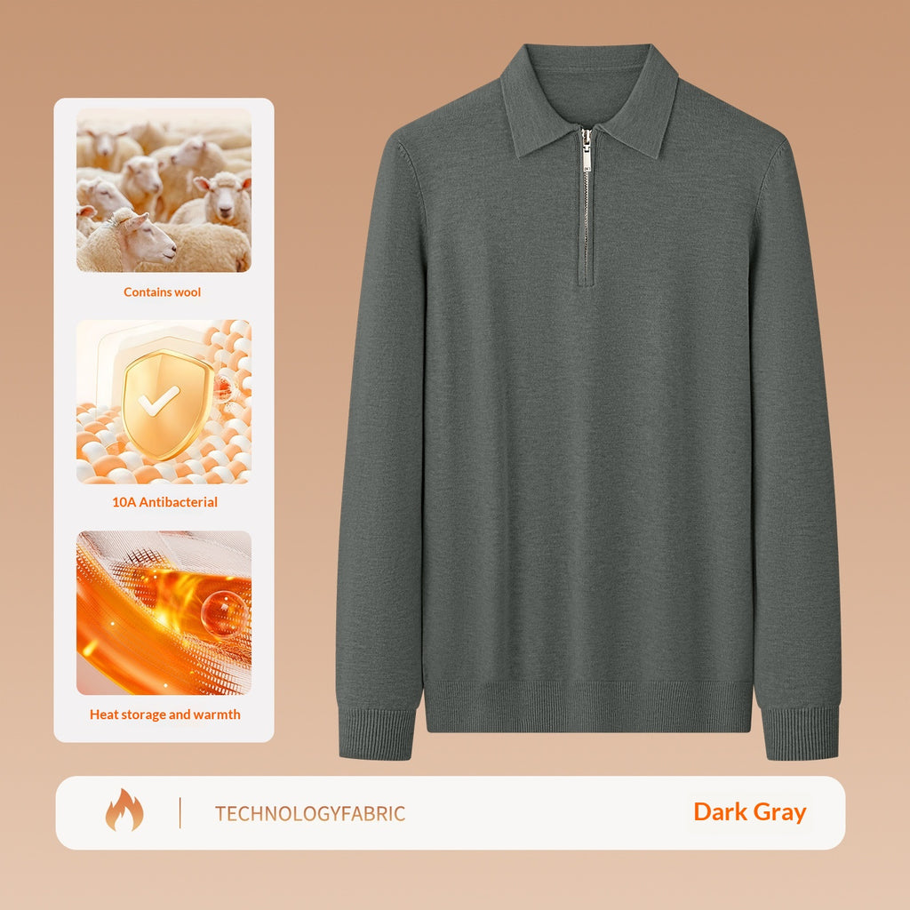 Woll-Modal-Pullover für Herren