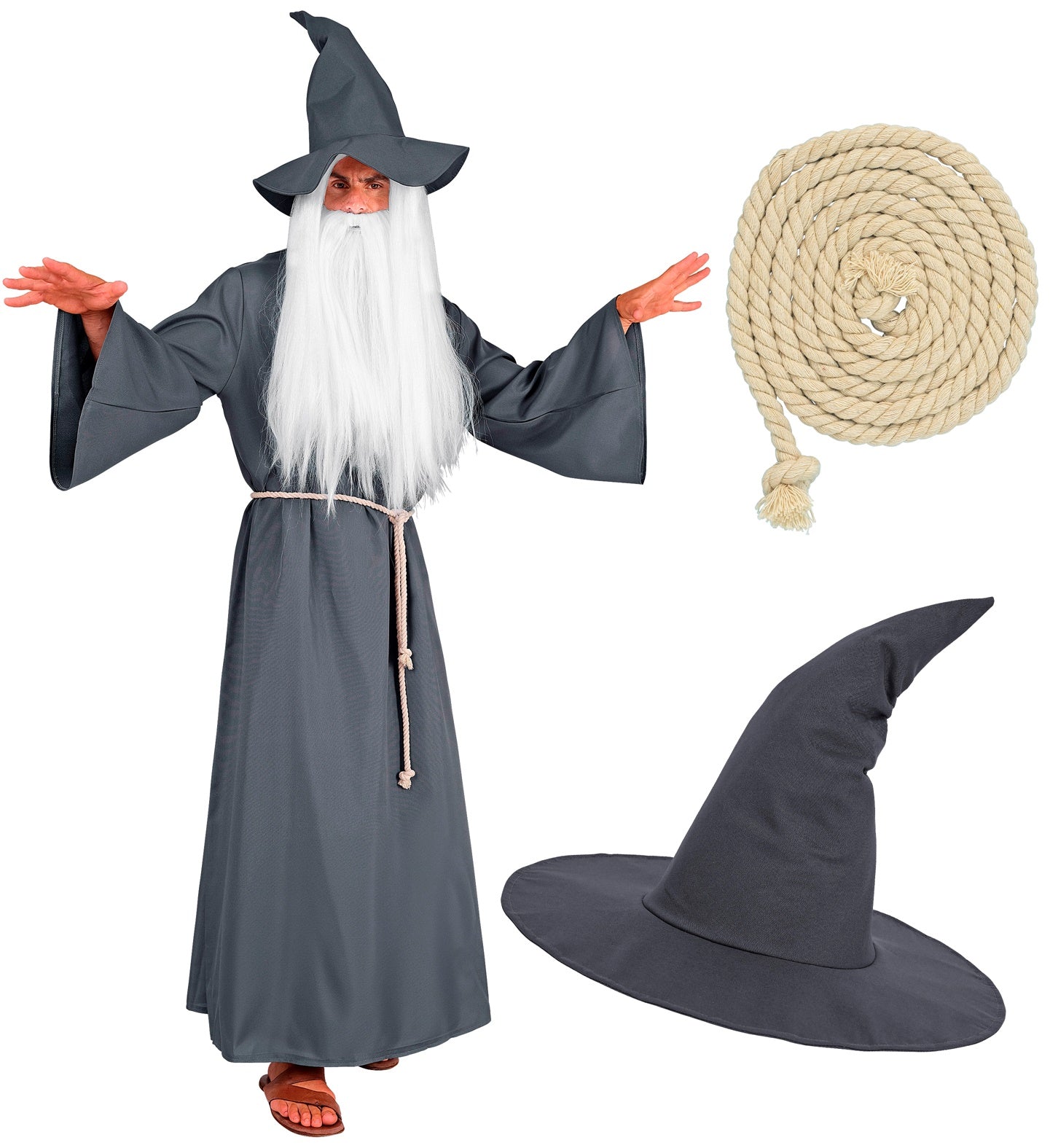 Kostüm Zauberer Robe