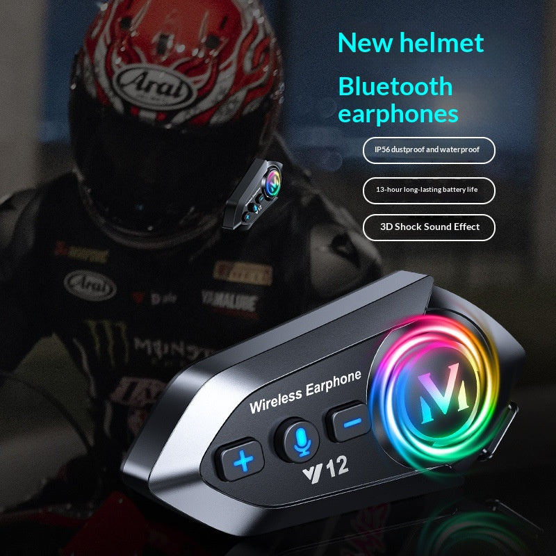Helm Bluetooth Headset für Velofahrer