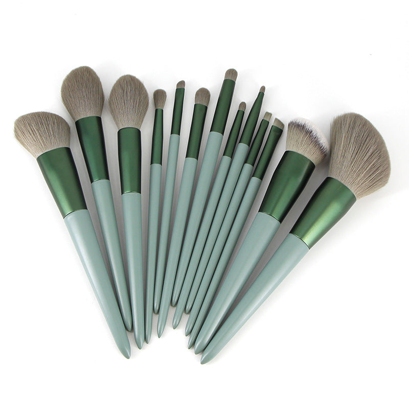 Pinsel-Set mit Holzgriff & weichen Fasern – Bild 4 | LuxeStyle