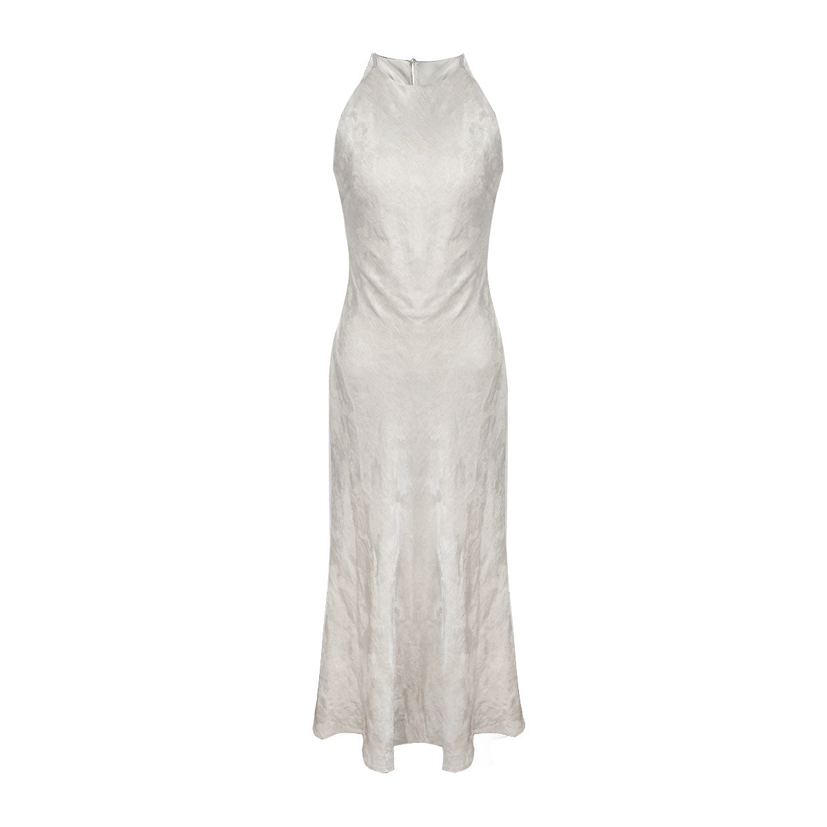 Figurbetontes Neckholder-Kleid ohne Ärmel