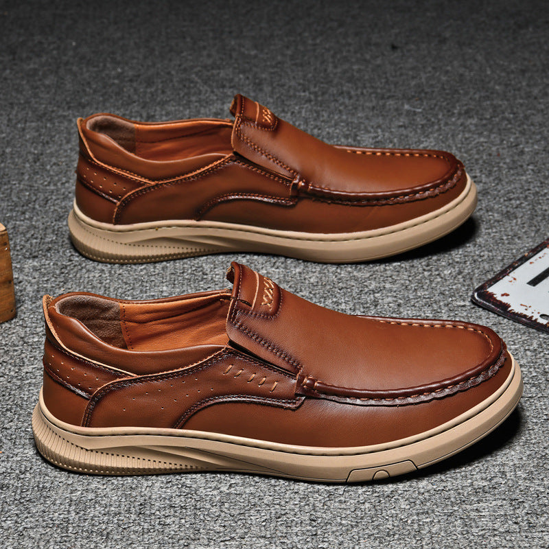 Herren Freizeit-Mokassins aus Leder – Bild 8 | LuxeStyle
