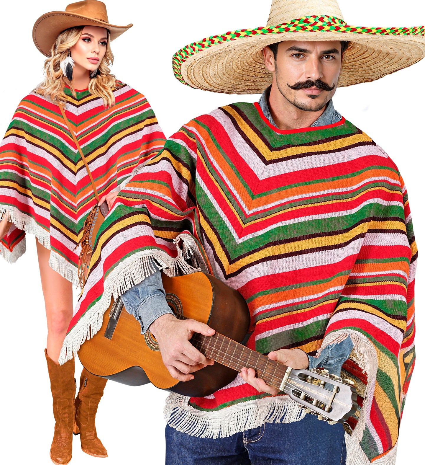 Mexikanischer Poncho
