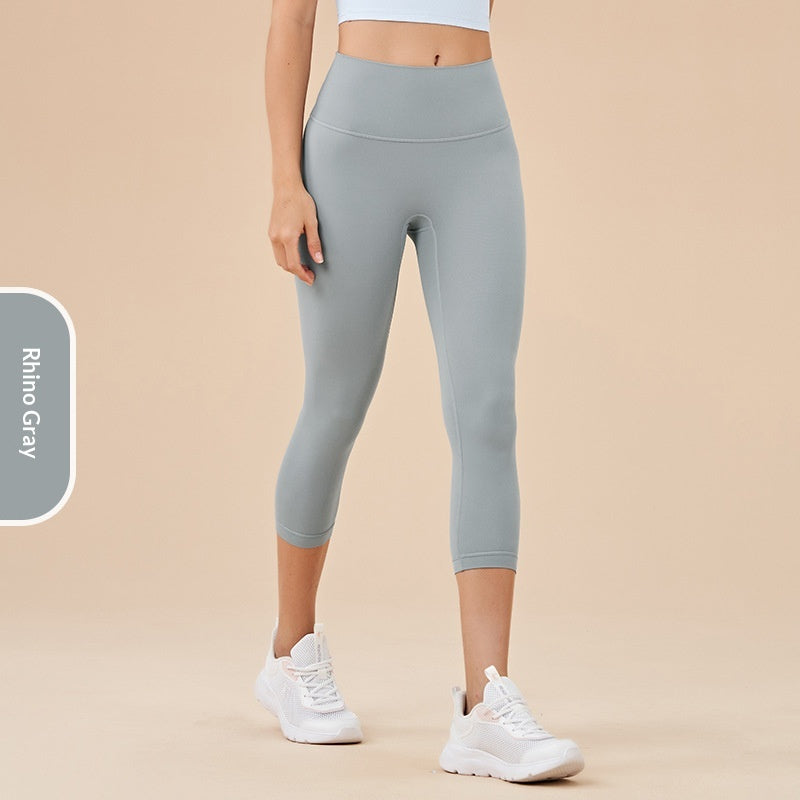 High-Waist Cropped Leggings für Damen