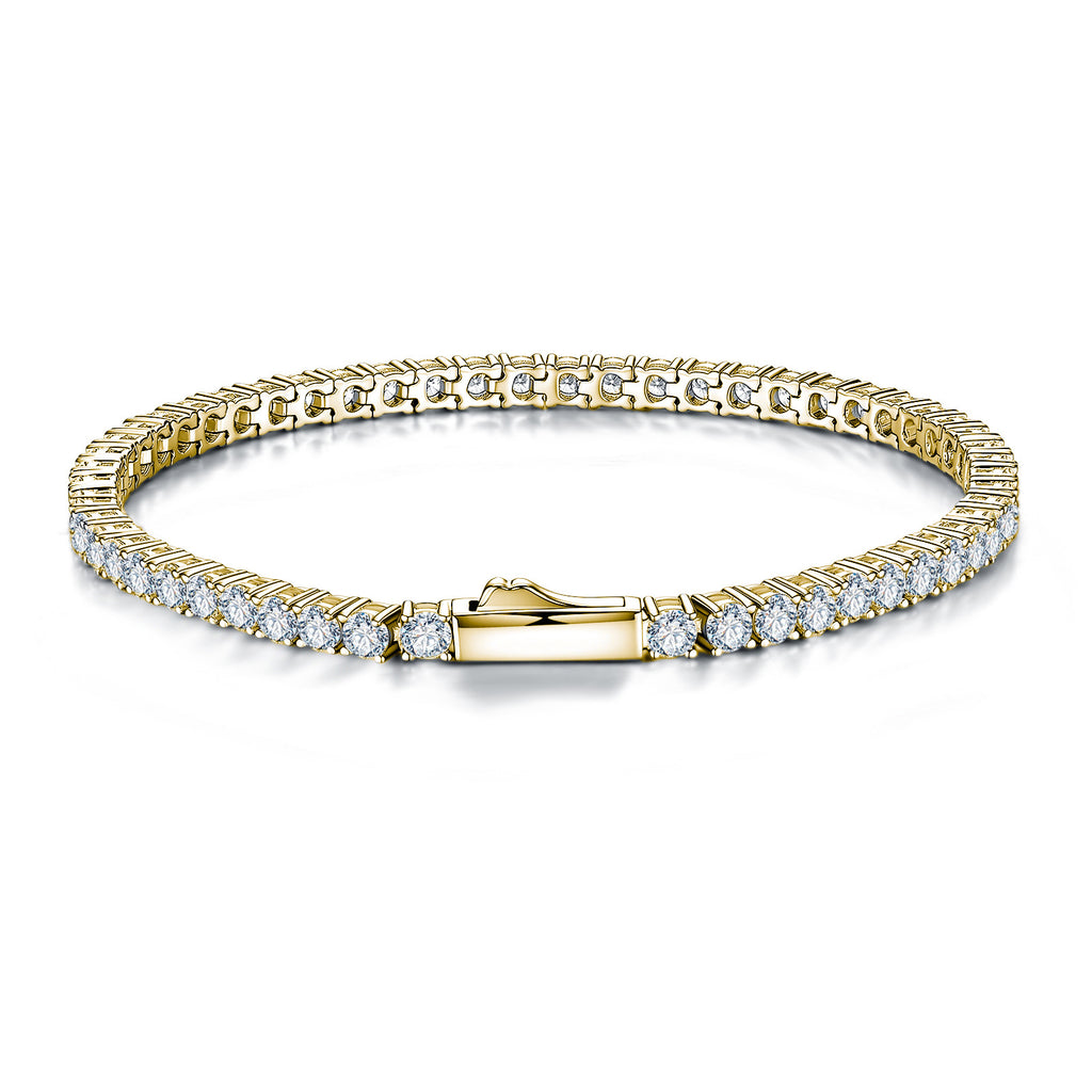 Mozanit Tennisarmband