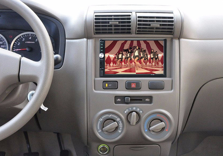 7-Zoll-Rückfahrdisplay