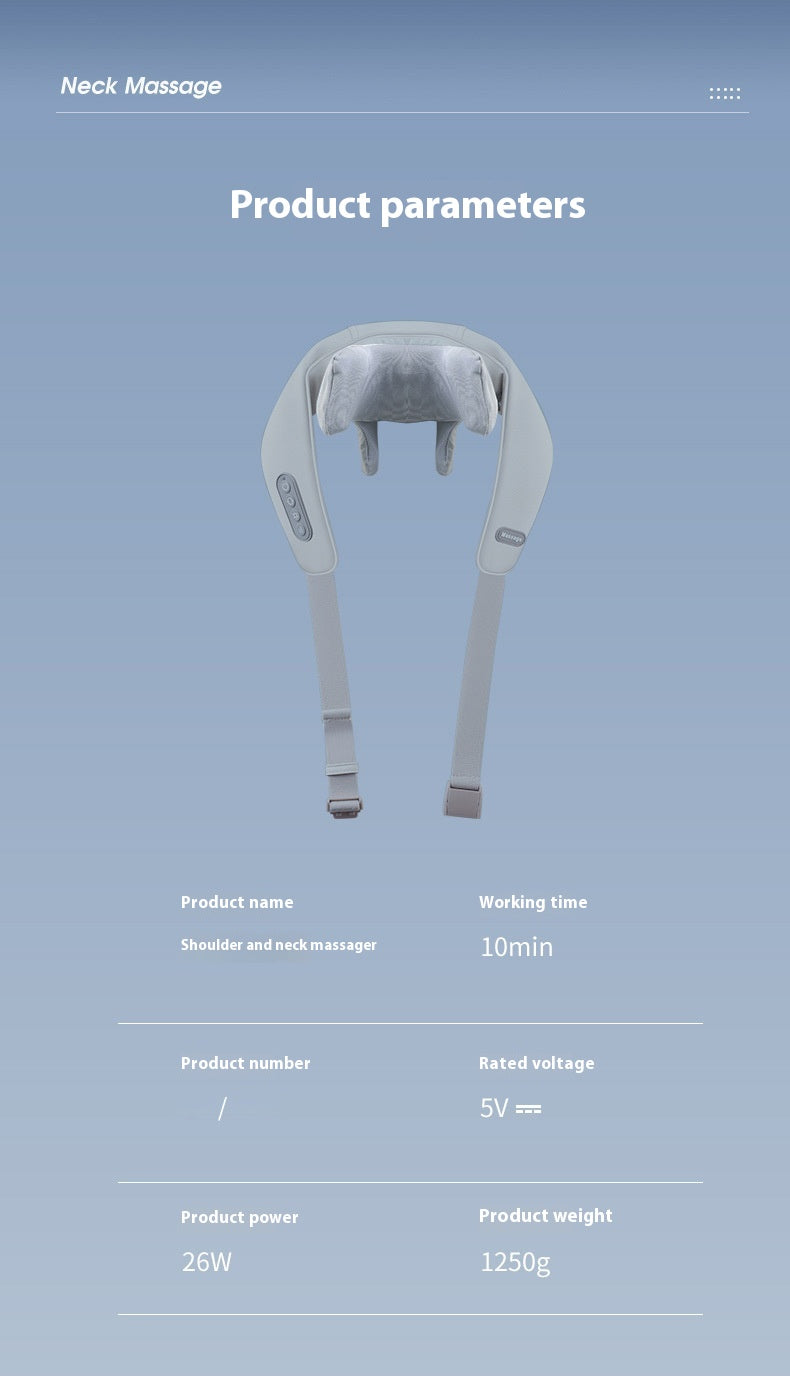 Nacken- und Rückenmassager