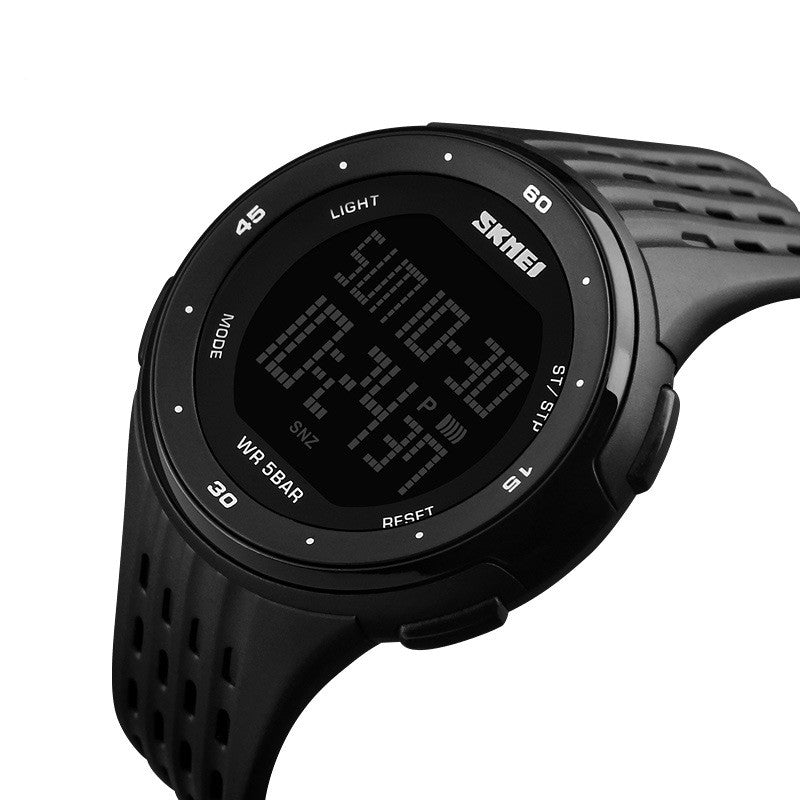 Multifunktionale LED-Silikonarmbanduhr – Bild 4 | LuxeStyle