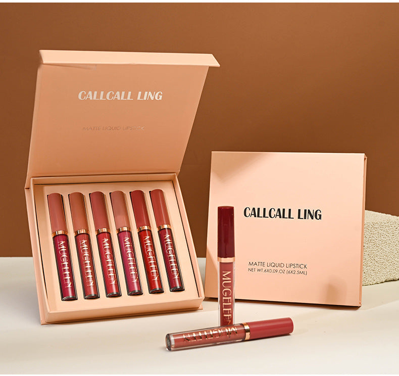 CALLCALL LING Velvet Matte Liquid Lipstick Set – Ansicht 7